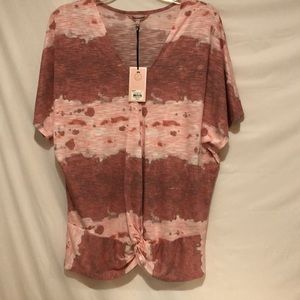 Juicy Couture City Rouge Dolman Front Knot Large